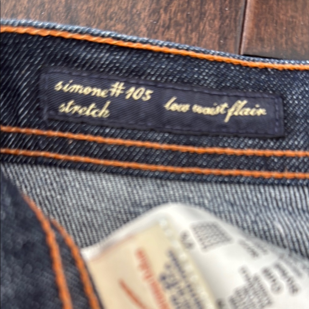 Y2K Citizens Of Humanity Blue Jeans Simone Stretch 105 Low waist flare - Picture 5 of 12
